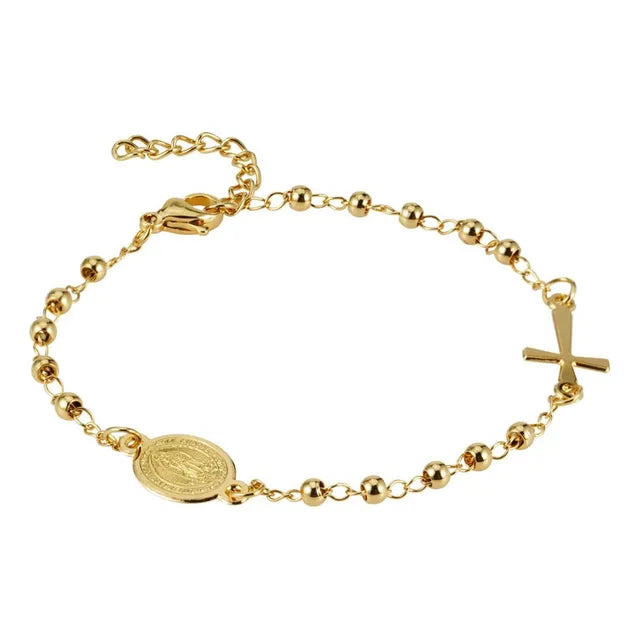 Pulseira Ajustável Mariana Requintada, Banhada A Ouro 18k,